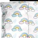 Poly Mailers 10x13 Inch 100 Pcs - Rainbow Printed Shipping Bags, 2.4mil Thickness, Waterproof and Tear Resistant Mailing Envelopes, Self-Sealing Packaging Bags for Small Business