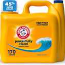 ARM & HAMMER Liquid Laundry Detergent, Clean Burst Fresh, 170 fl oz, 170 Loads, HE Laundry Detergent Liquid