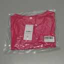 ATHMILE Womens Long Sleeve Crewneck/V Neck Ribbed Tops Fall Fitted Stretch Casual Basic T Shirts 2026 (Pink, XS)
