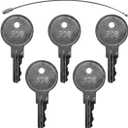 5PCS CH506 506 Replacement Keys Compatible with UWS, Bauer, Better Built, Delta, Husky RV Compartment Locks & Truck Tool Boxes