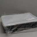 Large Ice Cube Trays for Whiskey: GGOW Big Silicone Ice Cube Trays 2Inch - Huge Square Ice Cubed Tray for Whisky and Cocktail (Black)