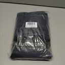 LURKA Round PU Leather Table Cover/Tablecloth with Elastic Hem – Waterproof, Oil-Proof, Scratch-Resistant, Wipeable Spill Protector for Dining Table, Kitchen, Outdoor Party (Black, 4FT-Round)