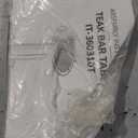 Cambridge Casual Mosko Wood Bar Outdoor Dining Table, Natural Teak