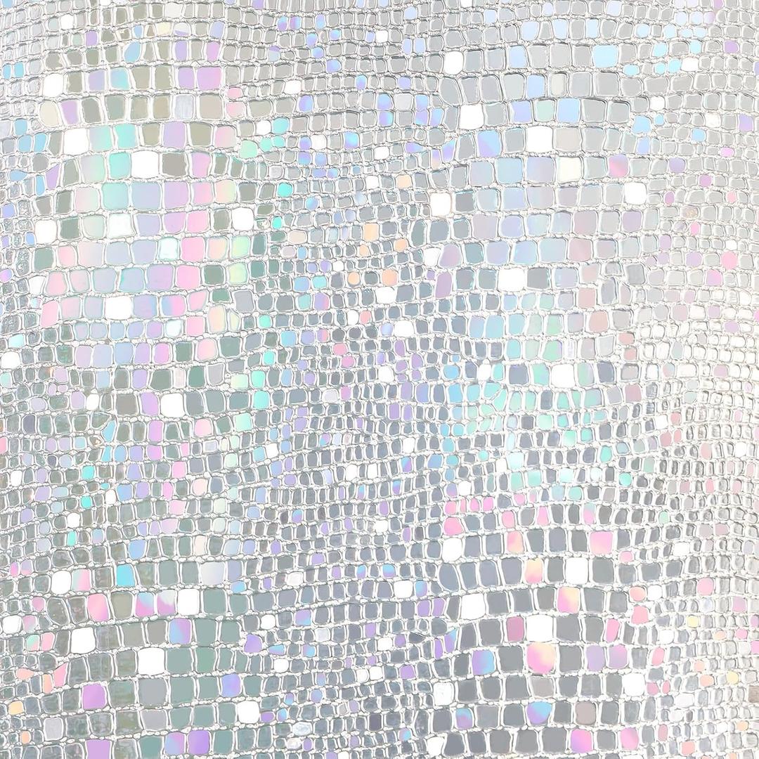 Window Privacy Film - Stained Glass Window Film for Glass, Rainbow Static Cling Window Film Decorative Anti UV Non-Glue Reusable Vinyl for Window,Glass Doors- Square 23.6" x 157.4"