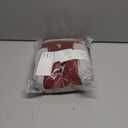 AOFITEE Fullbody Dog Coat Warm Fleece Dog Jacket, Windproof Dogs Winter Coat with Harness Built in, Reflective Turtleneck Dogs Snowsuit Puffer Jacket, Four Legged Pet Snow Suit, Christmas Red S (Burgundy)