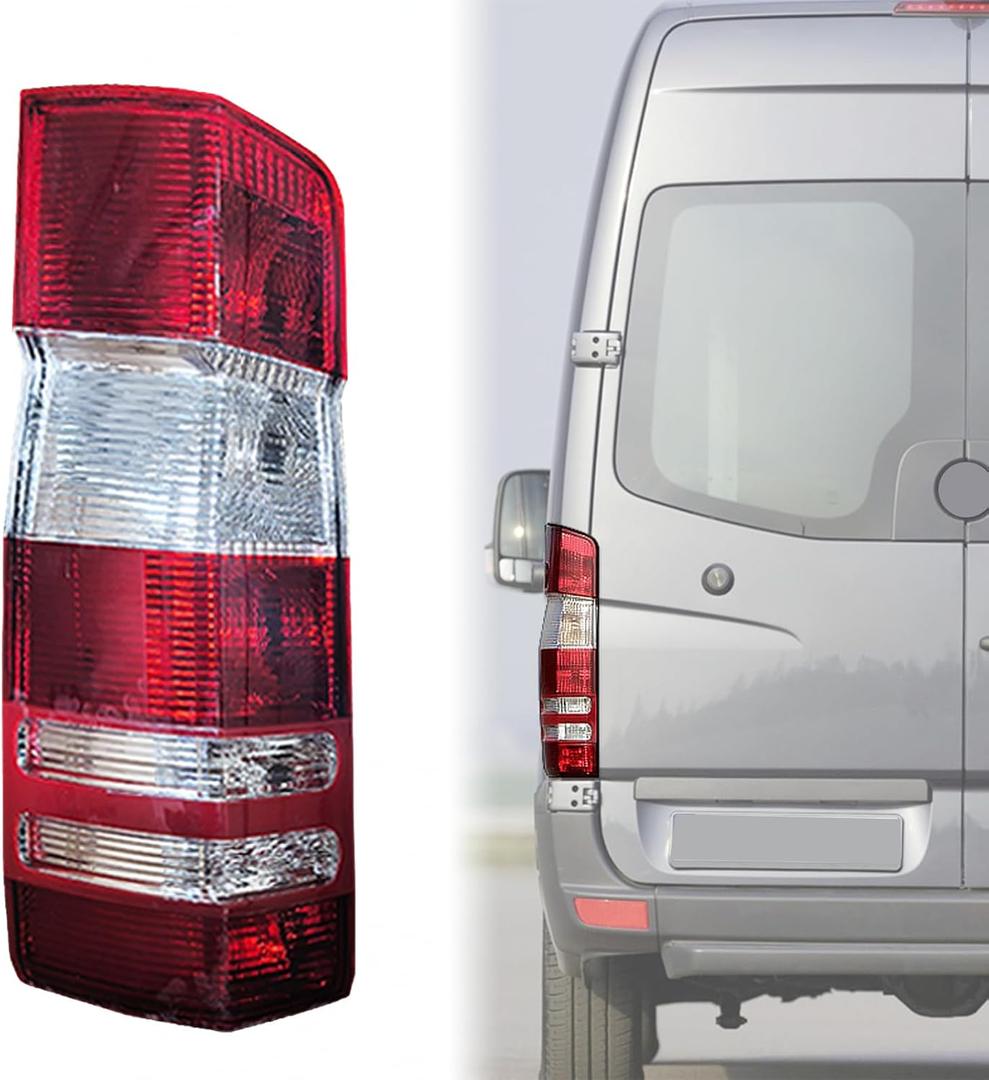 Tail Light Compatible with 2007-2018 Benz Sprinter Van Taillights Compatible with 2007-2009 Freightliner Dodge Sprinter Van Halogen Rear Lights