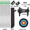 LWANO Bow and Arrow Set for Kids, Archery Beginner Gift with 10 Arrows, 42"