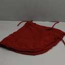 Mr. Pen- Small Christmas Tree Skirt, 24", Red Knitted Christmas Skirt Tree