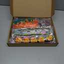 MTLEE 36 Pieces Hippie Costume Accessory Set for 60s 70s with Peace Sign Necklaces, Daisy Sunflower Headbands and Retro Round Sunglasses for Hippie Party Supplies