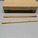 175-Pack Deluxe Wooden Art Set Drawing Painting Kit with 2 Drawing Pads, Acrylic Paints, Colored Pencils, Crayons, Paint Brush, Art Kit in Wooden Case, Gift for Artist, Adults, Teens and Kids