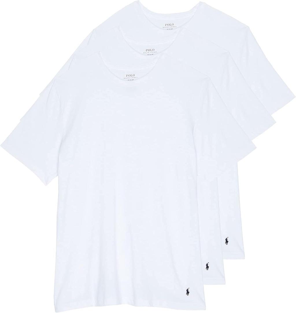 Polo Ralph Lauren Men's Classic Fit Undershirt W/Wicking 3-Pack Crews