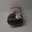 Bedsure GentleSoft Sherpa Fleece Oversized Cal King Blankets for Bed - Thick and Warm Throw for Women and Men, Soft Fuzzy Plush Large Blanket for Winter, Charcoal, 112x98 Inches