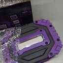 Roperry 2 Pack Rechargeable Black Light, 5000mAh Cordless Battery Powered Magnetic Portable LED Blacklight, 395nm Ultraviolet Flood Light for Glow, Dark Party, Catfishing, Halloween (2 Pack)