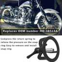 Worldmotop Clutch Spring Compressor Compression Tool compatible with Harley 1340cc Touring Softtail Sportster Dyna XL XLH 883 1200 48(black)