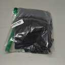 MakeMeChic Women's Backless Halter Tops Button Down Sleeveless Vest with Scarf (Large, Black)