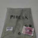 Phicia Summer Satin Spaghetti Strap V Neck Midi Dresses for Women Wedding Guest Elegant Flower Backless Cocktail Formal Dress (Sage, Medium)