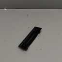 Amerock | Cabinet Cup Pull | Matte Black | 3 inch & 3-3/4 inch (76mm & 96 mm) Center-to-Center | Appoint | 1 Pack | Drawer Pull | Cabinet Handle | Cabinet Hardware