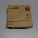 Flemoon [3 Pack] Outdoor Extension Cord Safety Cover with Waterproof Seal, Weatherproof Electrical Connection Box to Protect Outdoor Outlet, Plug, Socket, Christmas Holiday Decoration Light, Gray