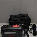 R8 Tire Inflator Portable Air Compressor, DC 12V Air Compressor Portable with Large Dual Digital Screen, 3X Faster Inflation Air Pump for Car, Bike, Ball, Motor (Red)