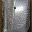 Leak-Free Commercial Hand Sink Faucet, 4 Inch Center Wall Mount Kitchen Sink Faucet for Bar Restaurant, Brass Constructed & Chrome Polished, with 3-1/2" Gooseneck Spout & Dual Lever Handles