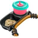 Swanoo Universal Stroller Snack Tray | Compatible With Nuna Mockingbird Bugaboo Uppababy | Stroller Bumper Bar Tray Attachment with Cup Holder | Baby Toddler Disneyland Essentials Stroller Accessories (Dark Grey)