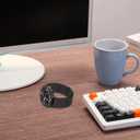 Bands Compatible with Samsung Galaxy Watch 8 40mm/44mm/Classic 46mm 2025, Magnetic Milanese Loop Mesh Metal Stainless Steel Replacement Wristband for Men Women (Black)