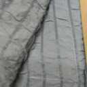HYMOKEGE Queen Comforter Set Seersucker 7 Pieces, All Season Luxury Bed in a Bag for Bedroom, Bedding Set with Comforters, Sheets, Pillowcases & Shams, Dark Grey