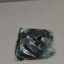 YAODHAOD Dog Shoes for Winter, Dog Boots & Paw Protectors, Fleece Warm Snow Booties for Puppy with Reflective Strip Anti-Slip Rubber Sole for Small Medium Size Dogs,Size 7: 2.3"x1.9" (L*W), Black