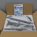 Tablet Floor Stand with 12lb Base - Adjustable Height Heat-Resistant Anti-Scratch Stretchable Swivel Holder, Compatible with iPhone iPad Pro Air Mini, Samsung, Kindle, Cell Phones 4.7"-13" - Large