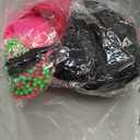 Vabean 19 Pcs 80s Costume Set T Shirt Leggings Tutu Skirt Headband Necklace Bracelets Earrings Gloves Leg Warmers for Women (XX-Large)