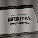 Art3d 10-Sheet Peel and Stick Backsplash Tile for Kitchen Bathroom Fireplace Laundry Room in White Slate with Gold Studded (13.4" x 11.8")