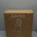 Cold Press Juicer with Whole Feed Chute, Aeitto Masticating Juicer Machines, Juice Extractor Machine Easy to Clean, High Juice Yield, For Whole Vegetables and Fruits, Easy to Assemble, Onyx Black