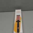 Hair Waver for Short Hair, 1/2 Inch Mini Crimping Iron for Tight Beach Waves, Small Crimper with Argan Oil Infuse Barrels, Easy to Use (Rosegold)