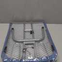 Metal Foldable Tabletop Ironing Board with Iron Rest, Portable Ironing Board Small with Heat Resistant Cotton Cover, Mini Iron Board for Small Space and Travel, 31"x12",Blue