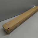 UNISHADES Cordless Bamboo Roman Shades for Windows, Blinds Size (36" W 64" H) Colour (Highfield Teak)