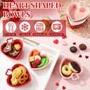 12 Pcs Heart Shaped Ramekin Creme Brulee Ramekins Oven Safe 3.5 Inch Heart Shaped Dishe Small Baking Ceramic Bowls for Souffle Snacks Quiche Appetizers Sauces, 3 Colors