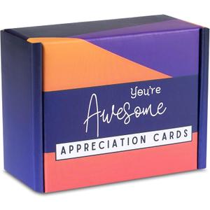 40 Inspirational You Are Awesome Cards - Motivational and Just Because Cards with Thoughtful Messages, Encouragement Gifts, Positive Affirmations, Thoughtful Gifts