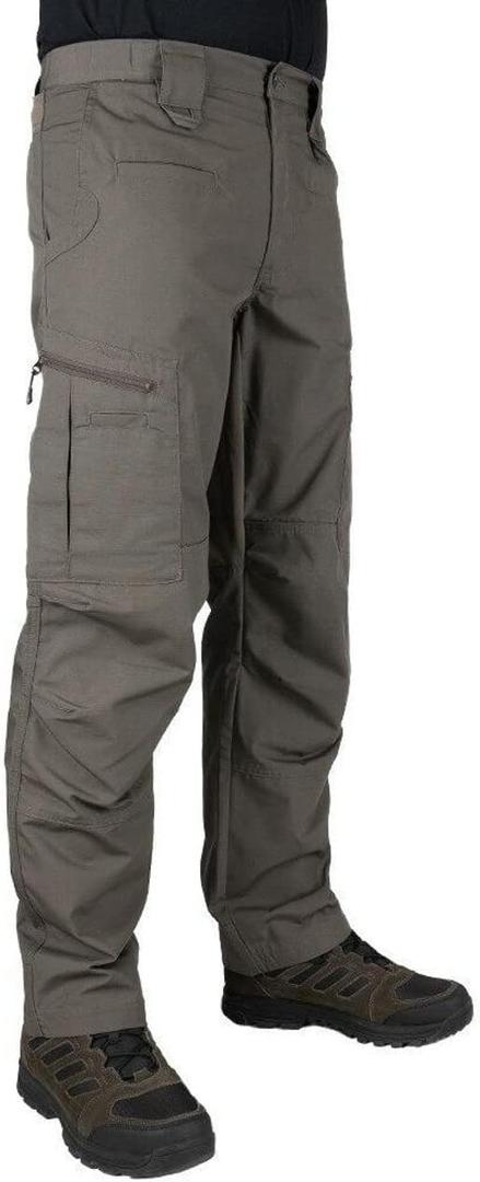 LAPG Men's Atlas Stretch Tactical Cargo Pants, Durable & Lightweight Ripstop Work Pants, Outdoor Hiking Pants for Men (30W x 34L)