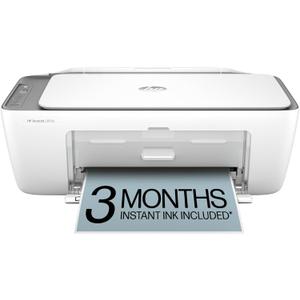HP DeskJet 2855e Wireless All-in-One Color Inkjet Printer, Scanner, Copier, Best-for-home, 3 month Instant Ink trial included. This printer is only 2.4 ghz capable. (588S5A)