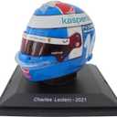 OPO 10 - Formula 1 Helmet Compatible with Ferrari F1: Charles Leclerc 2021 Monaco GP - 1/5 Scale - CAS70