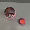 Owala FreeSip Insulated Stainless Steel Water Bottle with Straw for Sports and Travel, BPA-Free Sports Water Bottle, 32 oz, Pink, Angel Food Cake