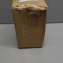 4 Pack Plastic Carafe with Lids, 1 Liter Large Mimosa Bar Juice Drink Containers Clear Beverage Square Base Bottle for Fridge, Water, Milk, Iced Tea, Hand Wash