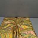 ZEROYAA Men's Metallic Shiny Suits Disco Sequin Blazer and Pants 2 Piece Sets for Party Prom (X-Large)