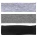 2 x TERSE Headbands for Women Non Slip Thick Headband Stretchy Sweat Bands Headbands for Yoga Workout Every Day Basic Fashion Hair Accessories