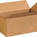 PARTNERS BRAND 12 x 7 x 5 Corrugated Cardboard Boxes, Small 12"L x 7"W x 5"H, Pack of 25 | Shipping, Packaging, Moving, Storage Box for Home or Business, Strong Wholesale Bulk Boxes