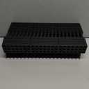 Bird Spikes, 40 Pack Pigeon Deterrent for Small Birds Raccoon Cats Defender for Outside to Keep Squirrel Away, Plastic Fence Spike for Railing and Roof-Black