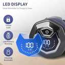 Head Shaver for Bald Men, 6D Magnetic Electric Razor for Men9000 RPM Rechargeable Trimmer with LED Display, Waterproof Wet/Dry, Type-C Charge