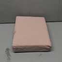 Bedsure 100% Washed Cotton Duvet Cover Queen Size - Petal Pink Minimalist Duvet Cover Linen Like - PureWoven Plain Simple & Soft Comforter Cover for All Seasons (Petal Pink, Queen, 90"x90")