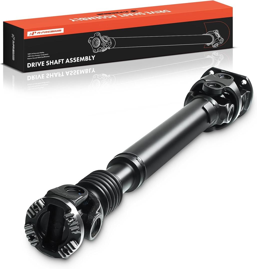 A-Premium Front Drive Shaft Driveshaft Assembly Compatible with Dodge Ram 1500 2500 3500 V8 5.7L, 4WD Automatic Transmission, Replace# 52105930AA, 52105930AB, Complete Prop Shaft