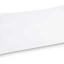 Bedsure Body Pillow Case Cover - White Brushed Microfiber Long Pillow Cases, Ultra Soft and Cozy Body Pillowcase with Envelope Closure for Kids, Wrinkle, Fade Resistant, 1 Pack, 20x54 Inches